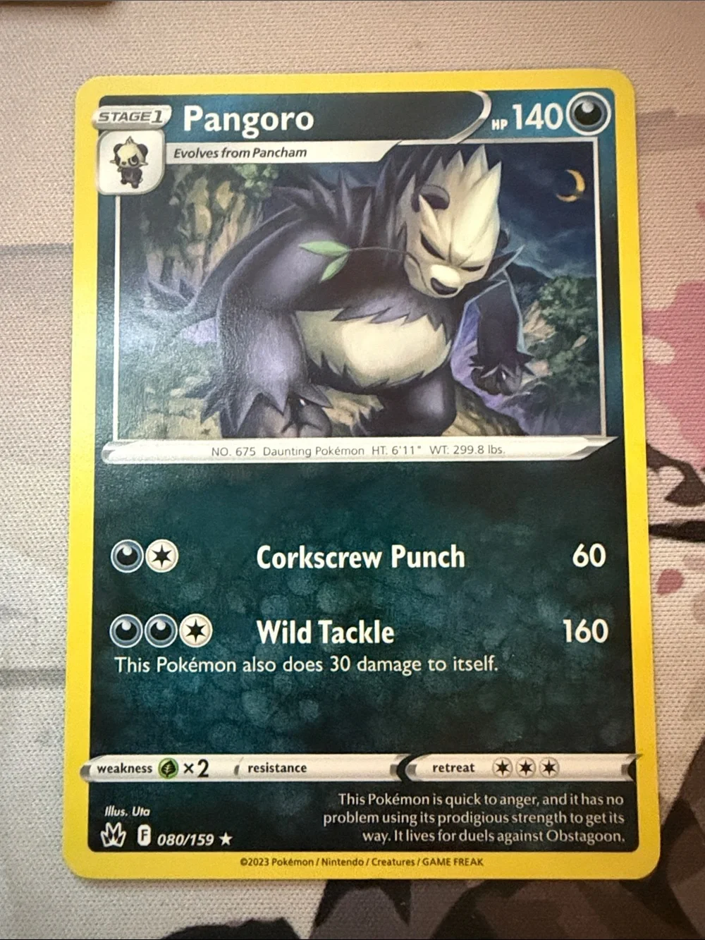 Pancham & Pangoro Evolution Lot | 6 Pokémon Cards | ✨5/$25✨